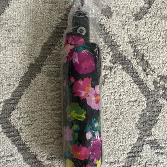 Vera Bradley Accessories - Vera Bradley Floral Umbrella with Pink and Yellow Accents